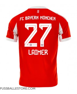 Günstige Bayern Munich Konrad Laimer #27 Heimtrikot 2025-26 Kurzarm